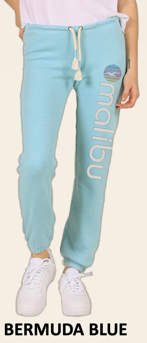 MALIBU SWEATS The Rainbow Collection | Ocean Drive super soft fleece sweatpants