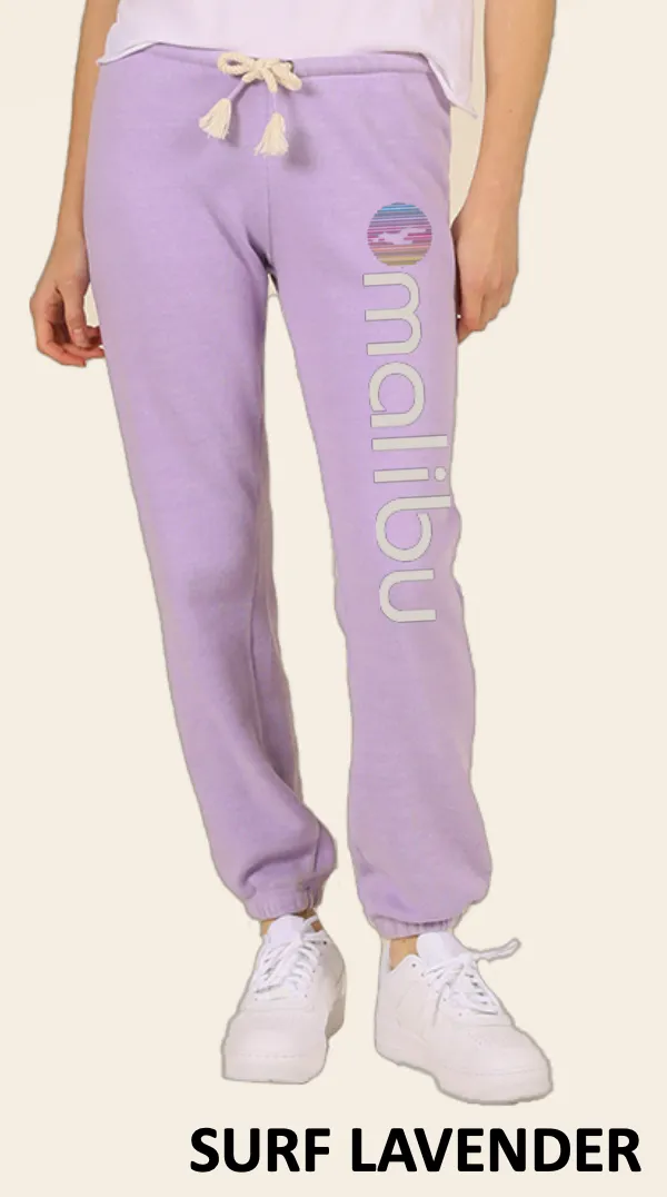 MALIBU SWEATS The Rainbow Collection | Ocean Drive super soft fleece sweatpants
