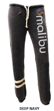 MALIBU SWEATS The Rainbow Collection | Ocean Drive super soft fleece sweatpants
