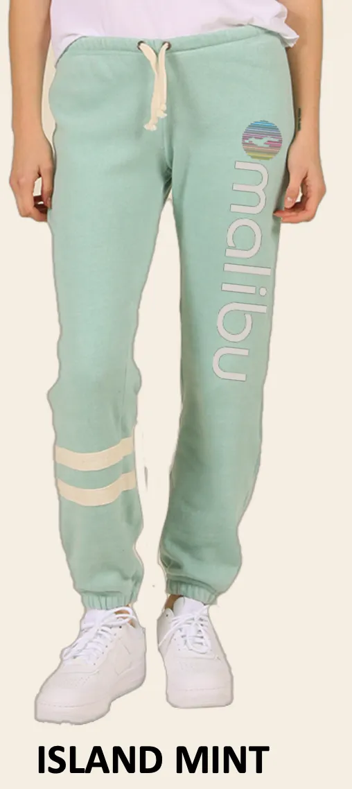 MALIBU SWEATS The Rainbow Collection | Ocean Drive super soft fleece sweatpants