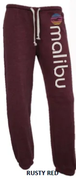 MALIBU SWEATS The Rainbow Collection | Ocean Drive super soft fleece sweatpants