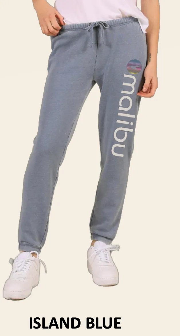 MALIBU SWEATS The Rainbow Collection | Ocean Drive super soft fleece sweatpants