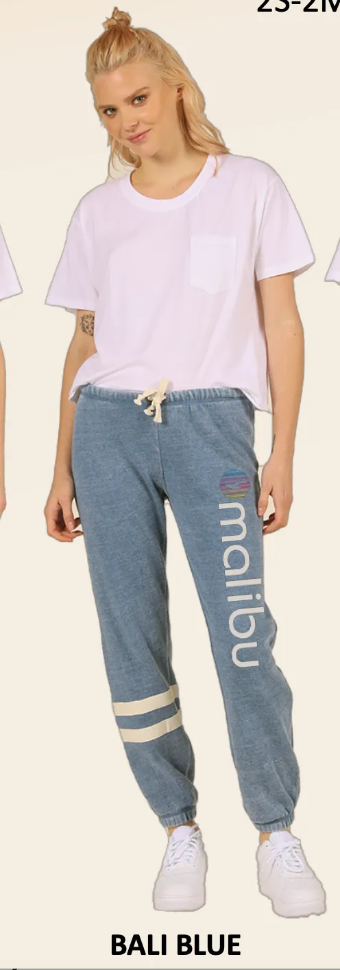 MALIBU SWEATS The Rainbow Collection | Ocean Drive super soft fleece sweatpants