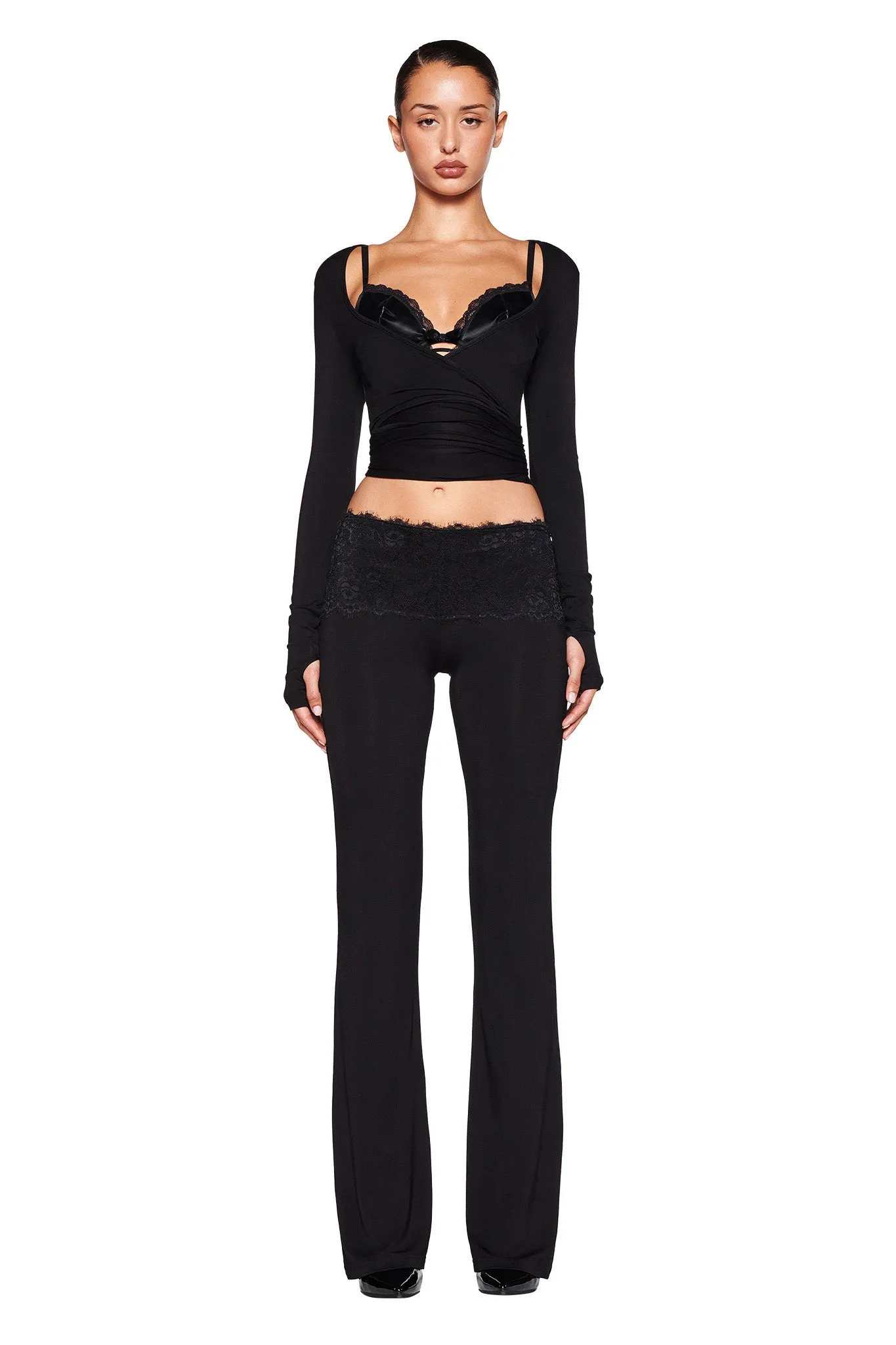 MANDY TOP - BLACK