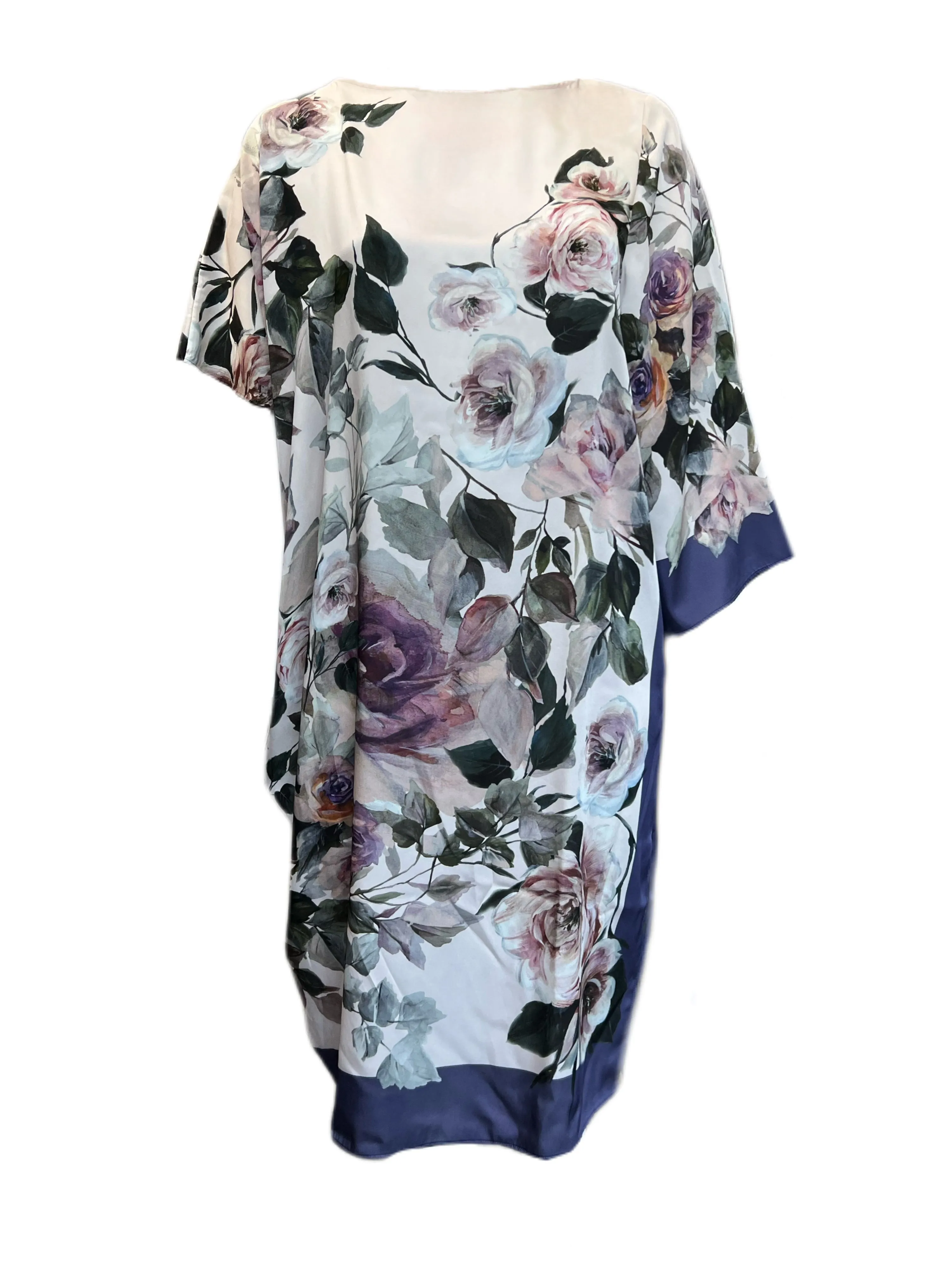 Marina Rinaldi Women's Pink Dublino Floral Printed Maxi Dress Size 22W/31 NWT