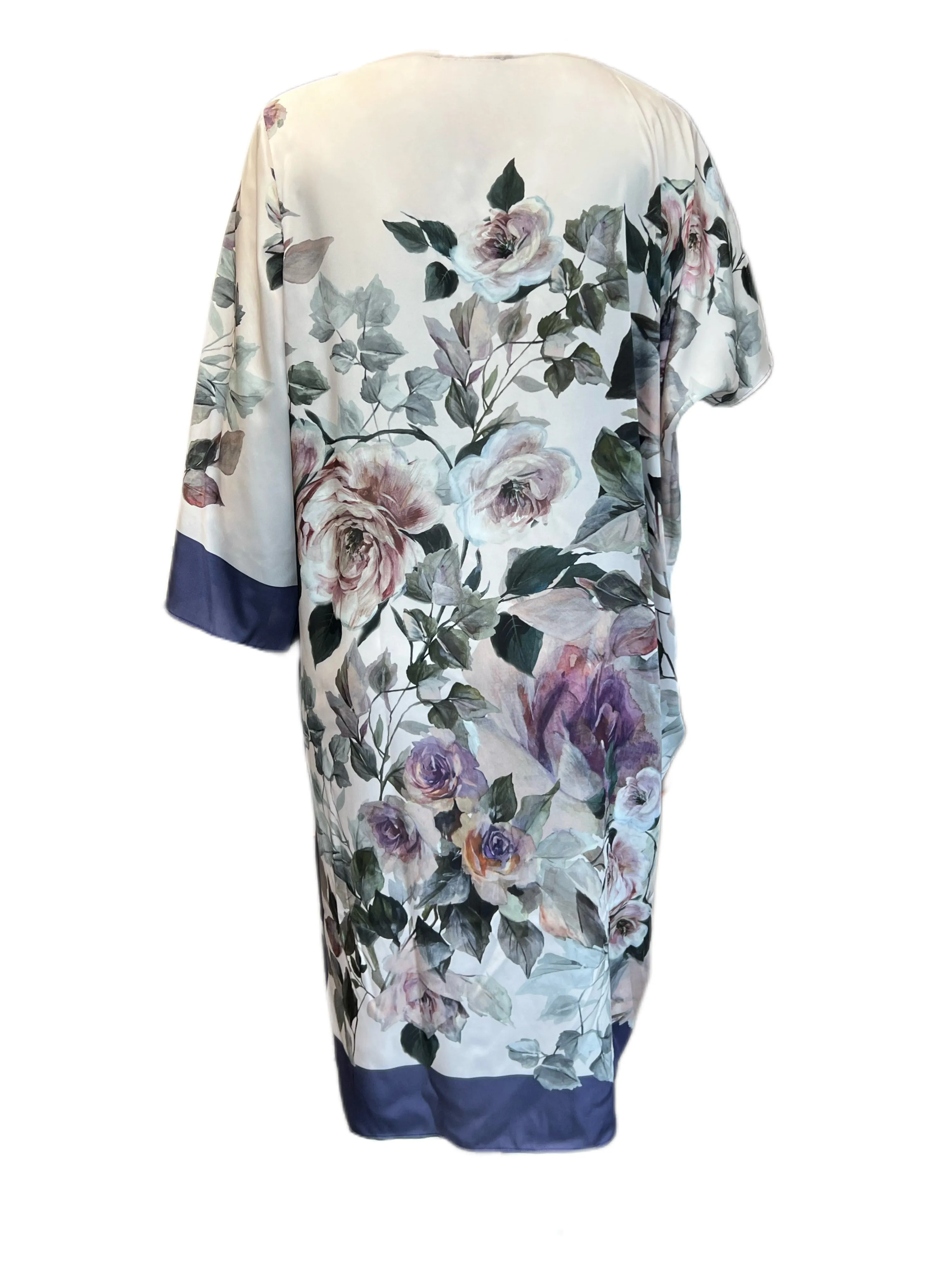 Marina Rinaldi Women's Pink Dublino Floral Printed Maxi Dress Size 22W/31 NWT