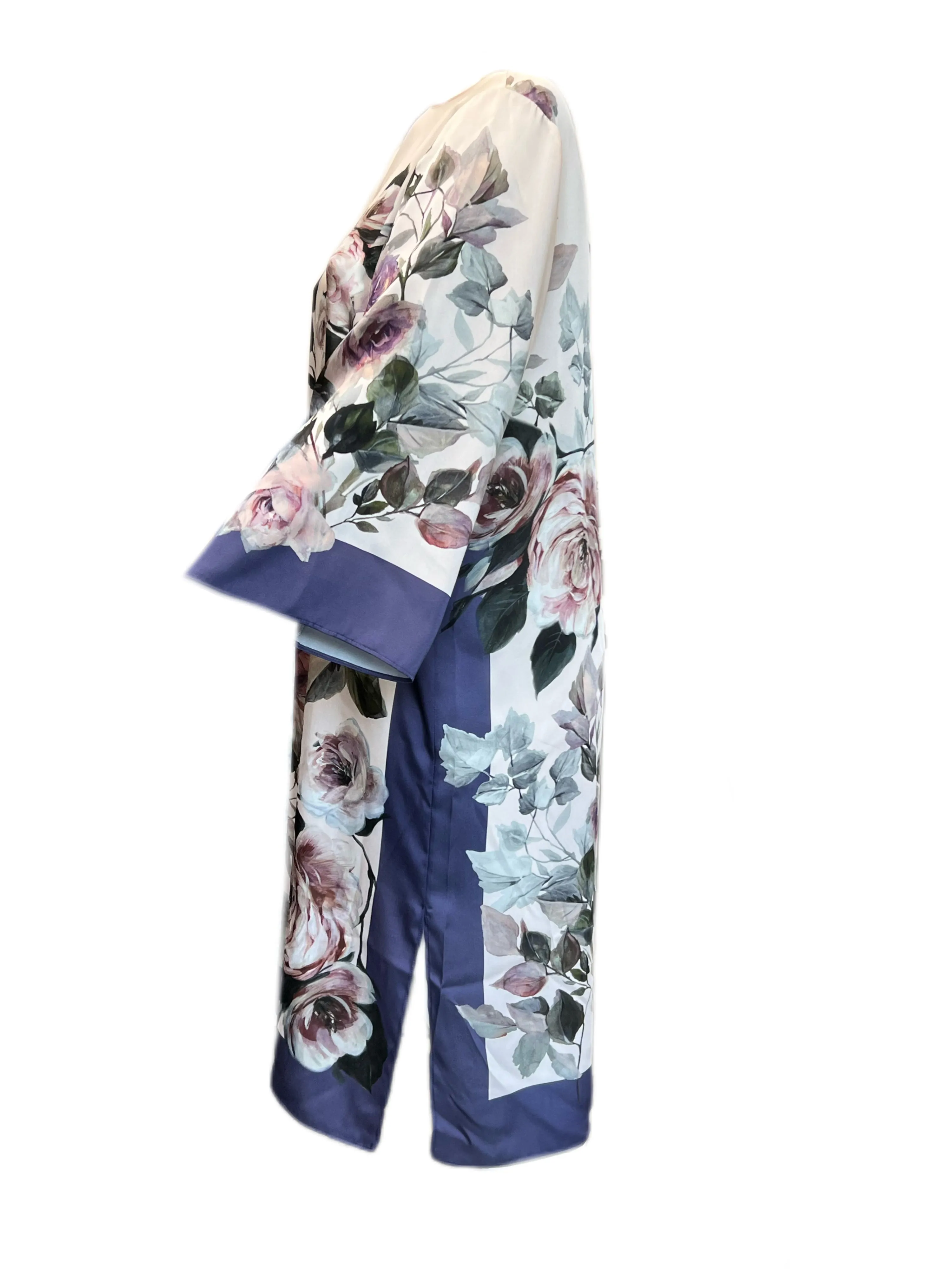 Marina Rinaldi Women's Pink Dublino Floral Printed Maxi Dress Size 22W/31 NWT