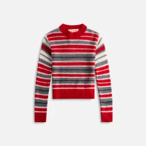 Marni Round Neck Sweater - Neutral Grey