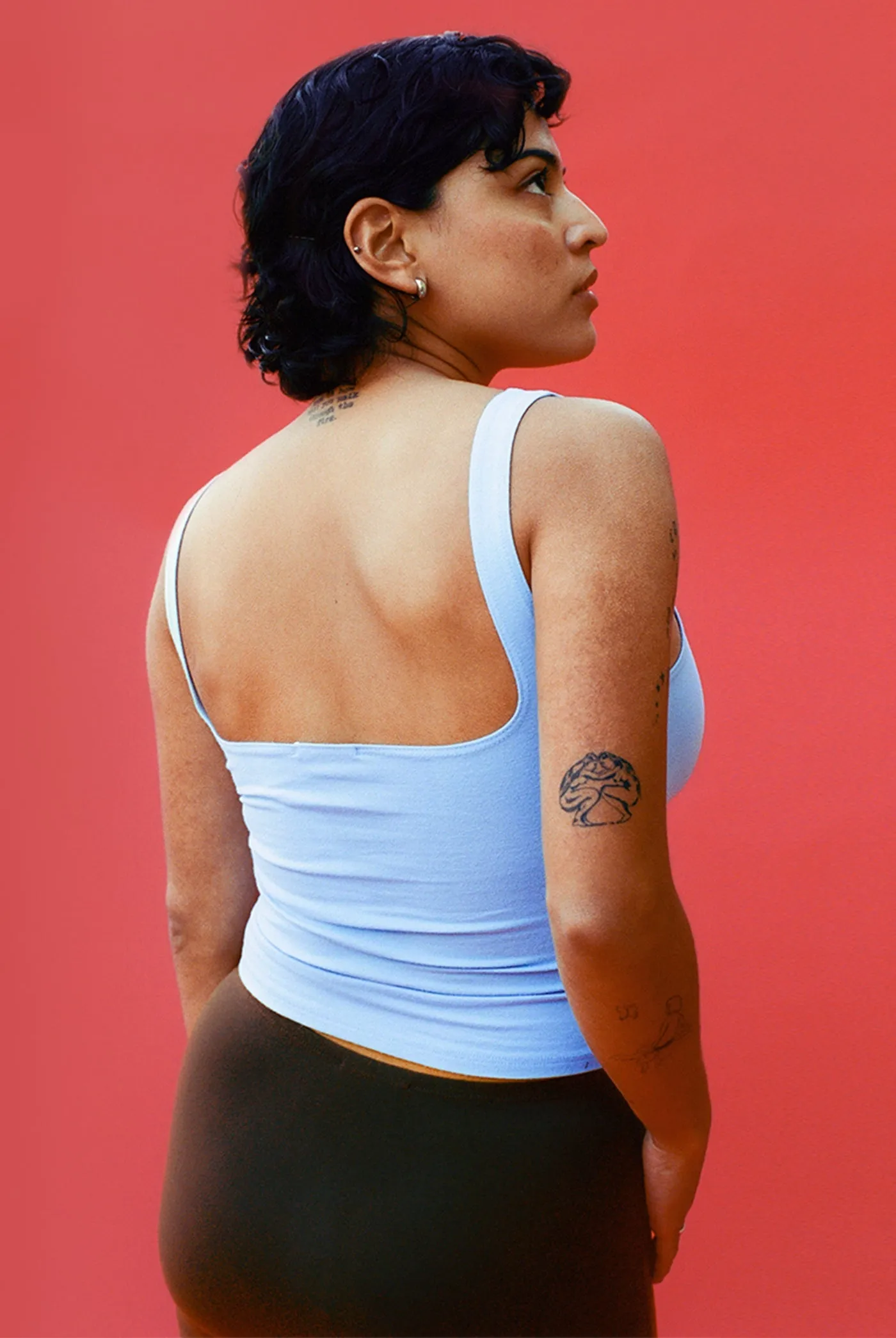 Matisse Scooped Tank in Baby Blue