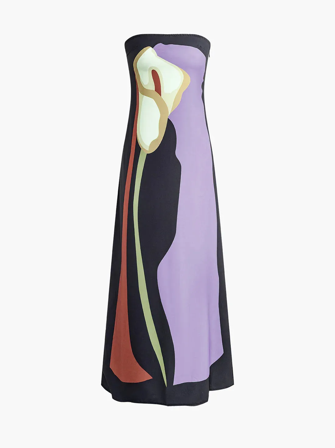 Maxi Belle™ | Abstract Strapless Maxi Dress | Lightweight Fabric, Flowy Design & Comfortable Fit