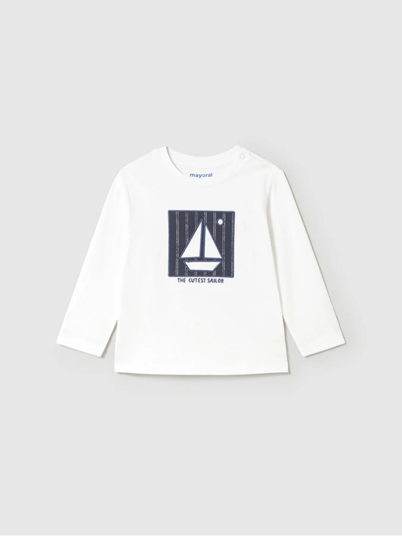 Mayoral Toddler Boy 'The Cutest Sailor' Top