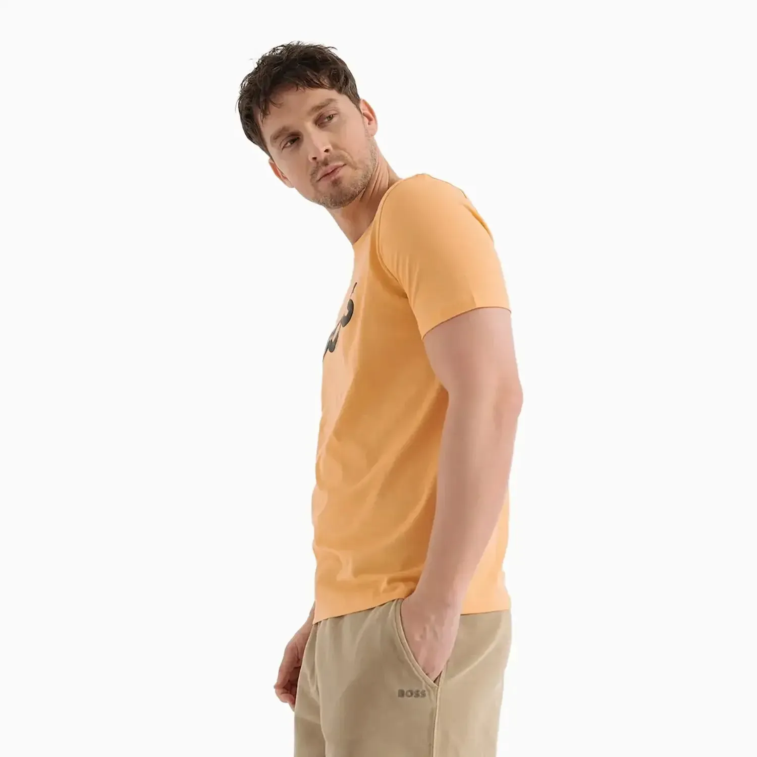 Men's Cotton Jersey Crew Neck T Shirt