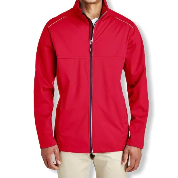 Men's Full Zip Stretch Reflective Breathable Jacket
