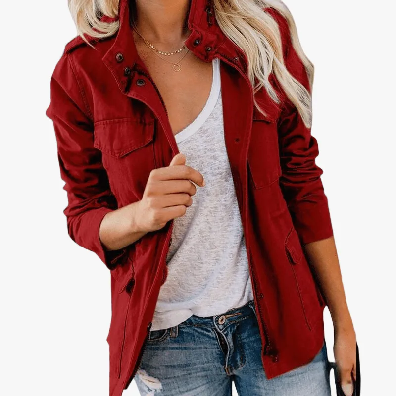 Military-Inspired Lightweight Jacket