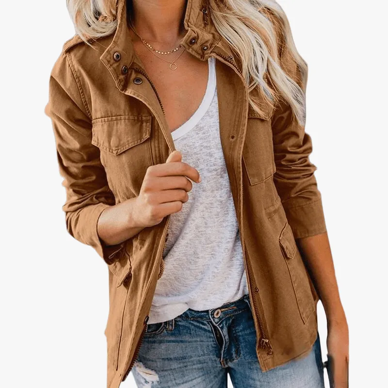 Military-Inspired Lightweight Jacket