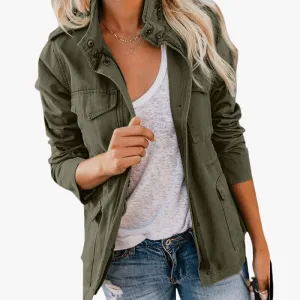 Military-Inspired Lightweight Jacket