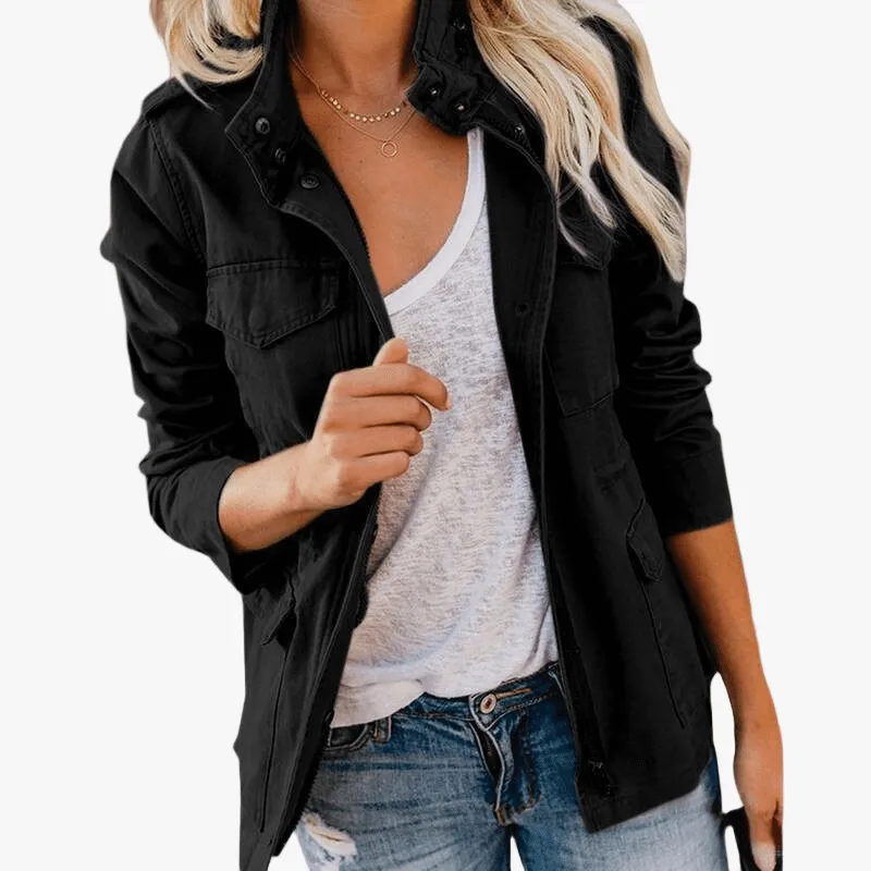 Military-Inspired Lightweight Jacket