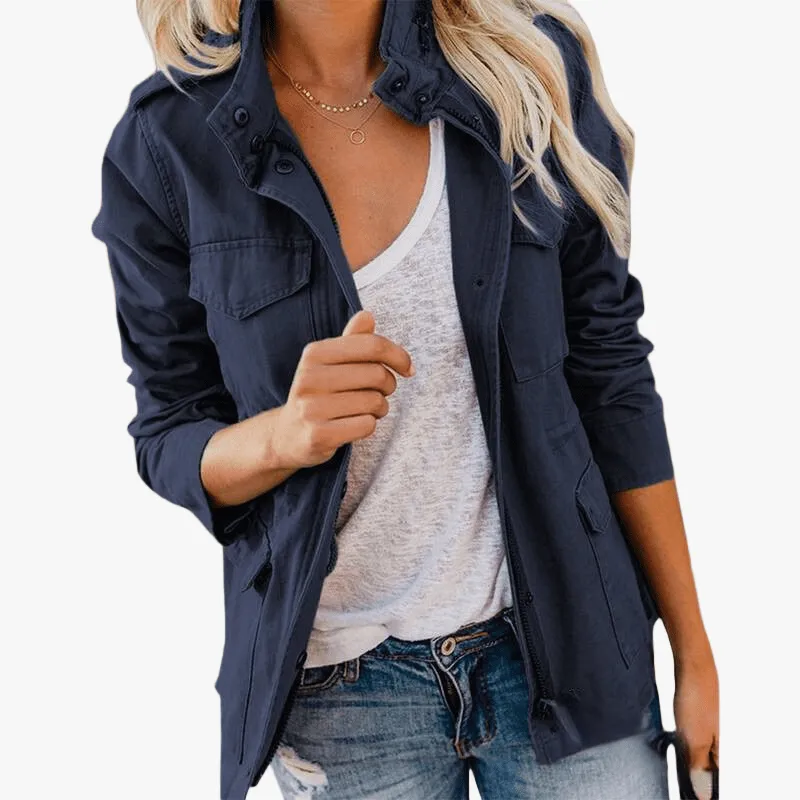 Military-Inspired Lightweight Jacket