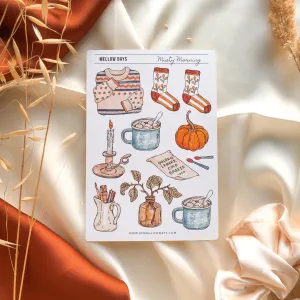Misty Morning Sticker Sheet