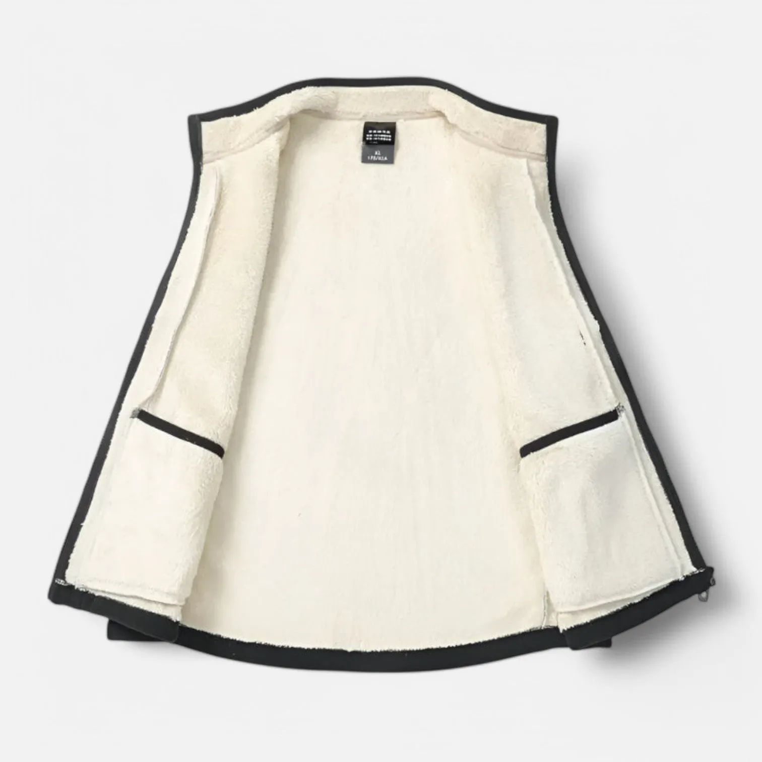 Monacogents | Lambswool Padded Vest with Stand Collar