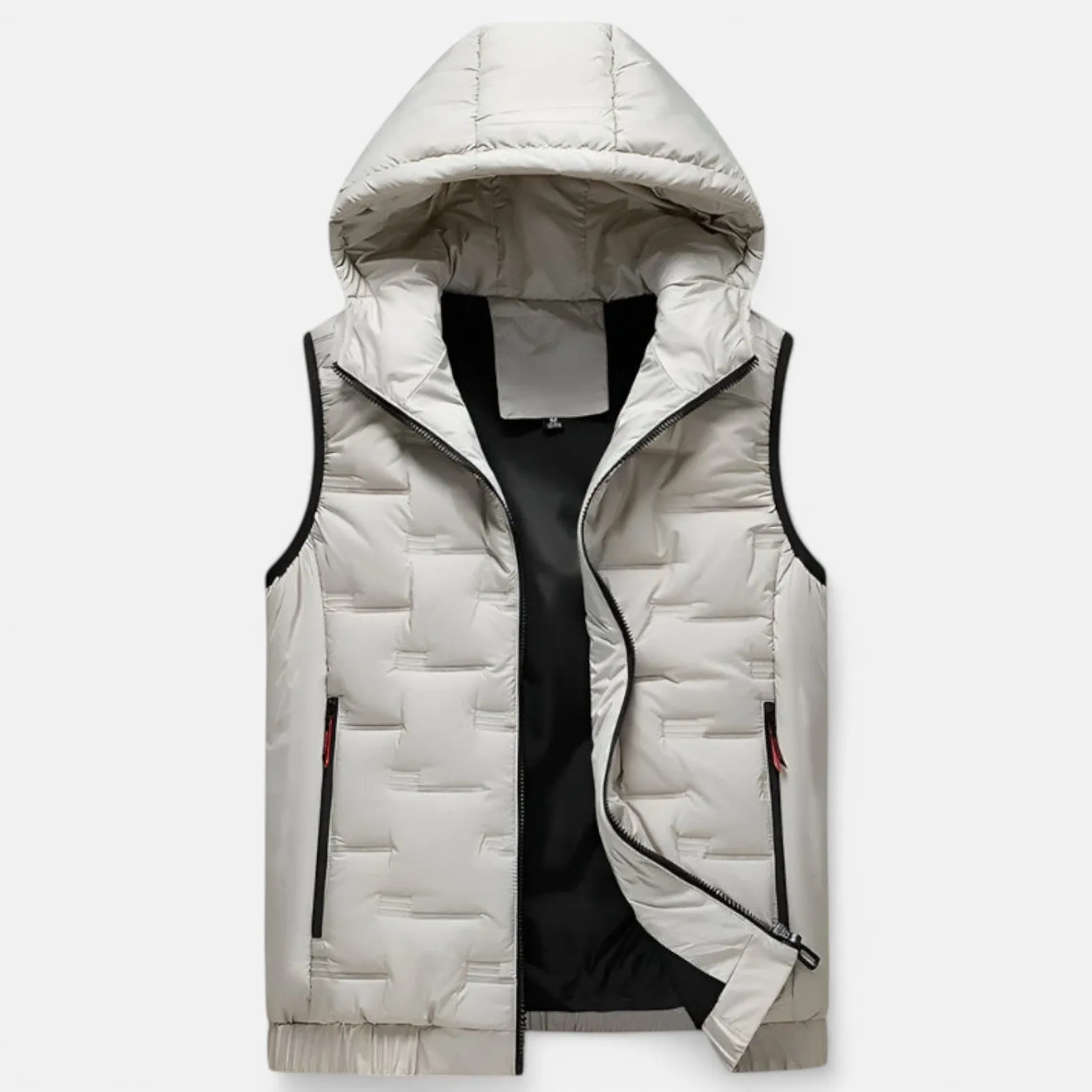 Monacogents | Multicolor Hooded Puffer Vest