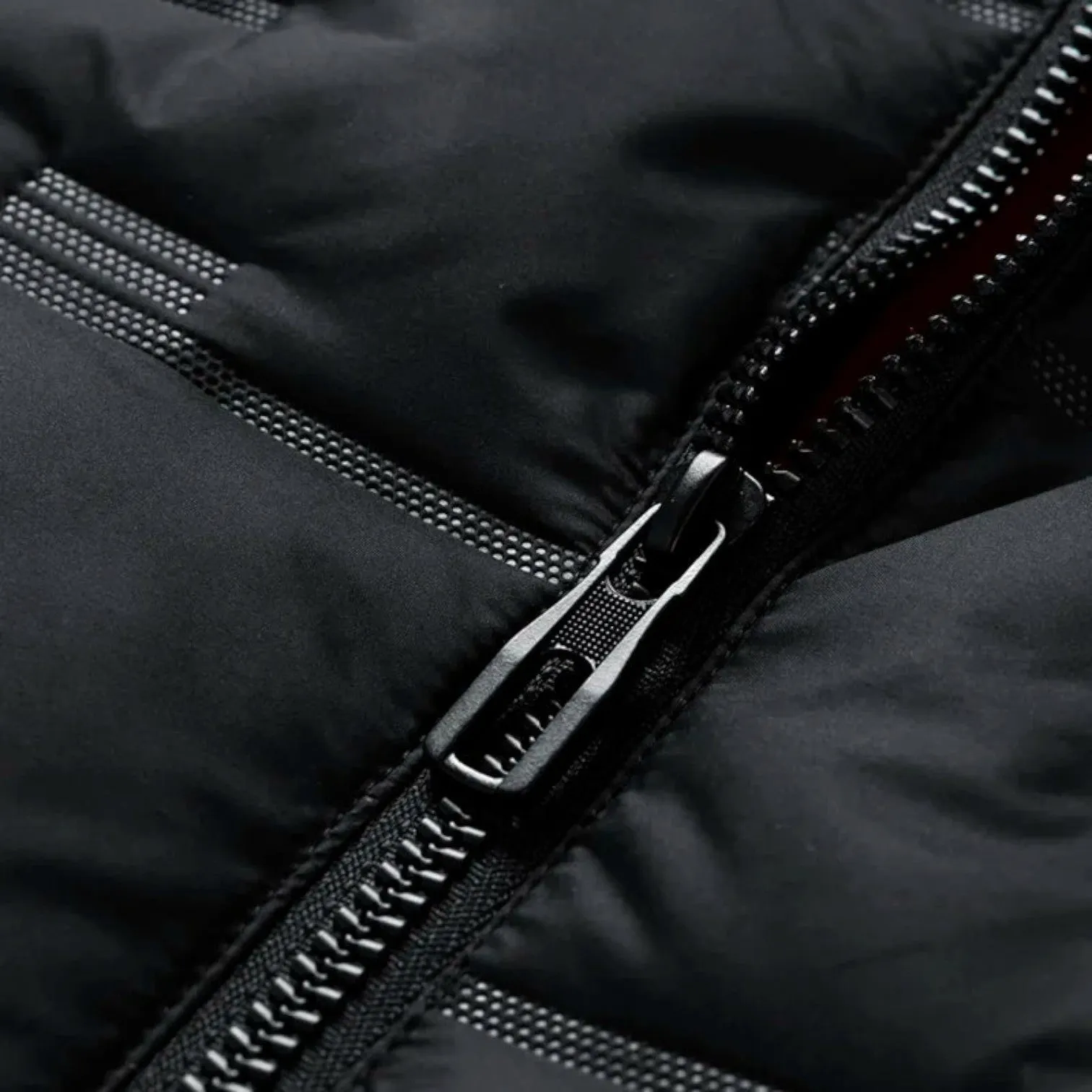 Monacogents | Multicolor Hooded Puffer Vest