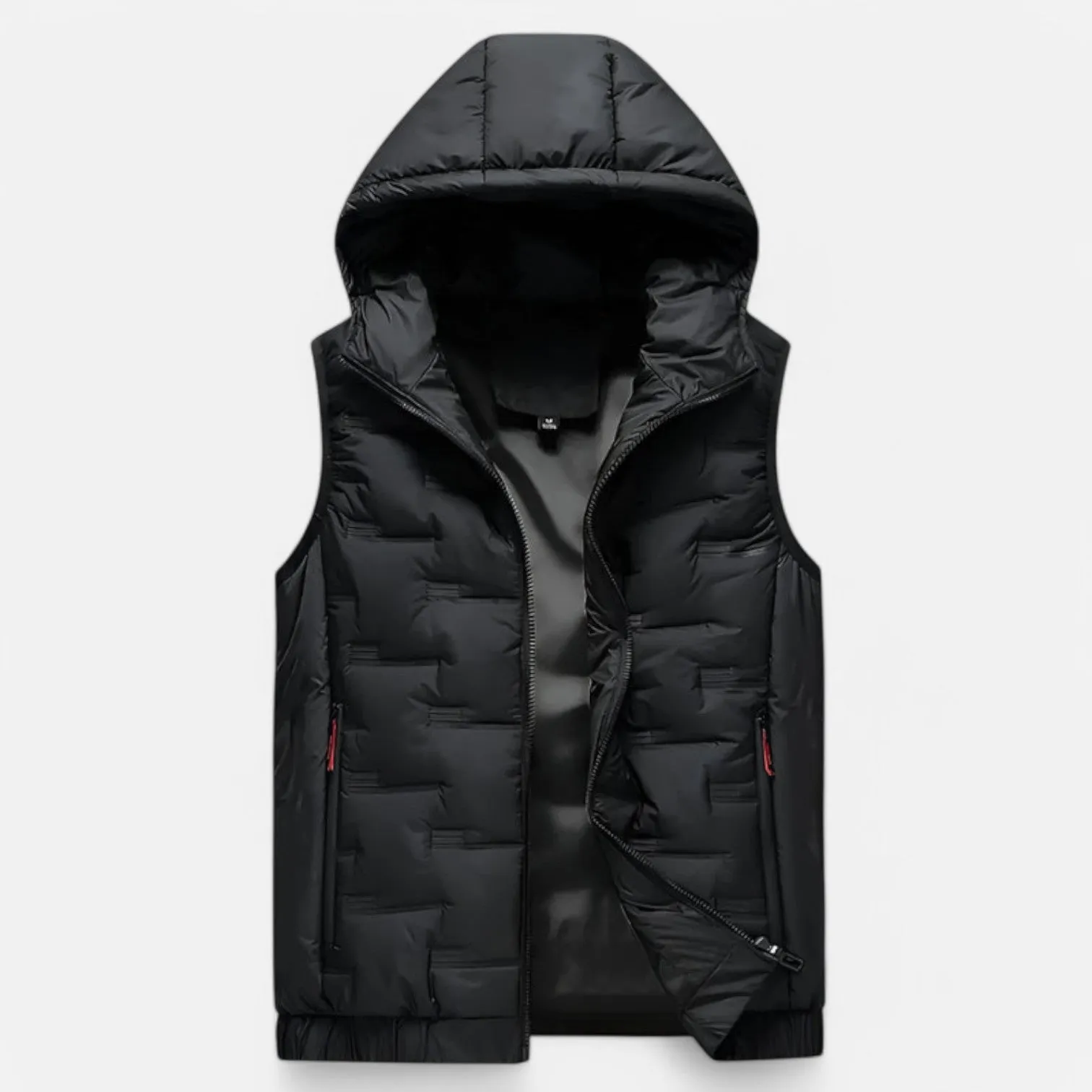Monacogents | Multicolor Hooded Puffer Vest