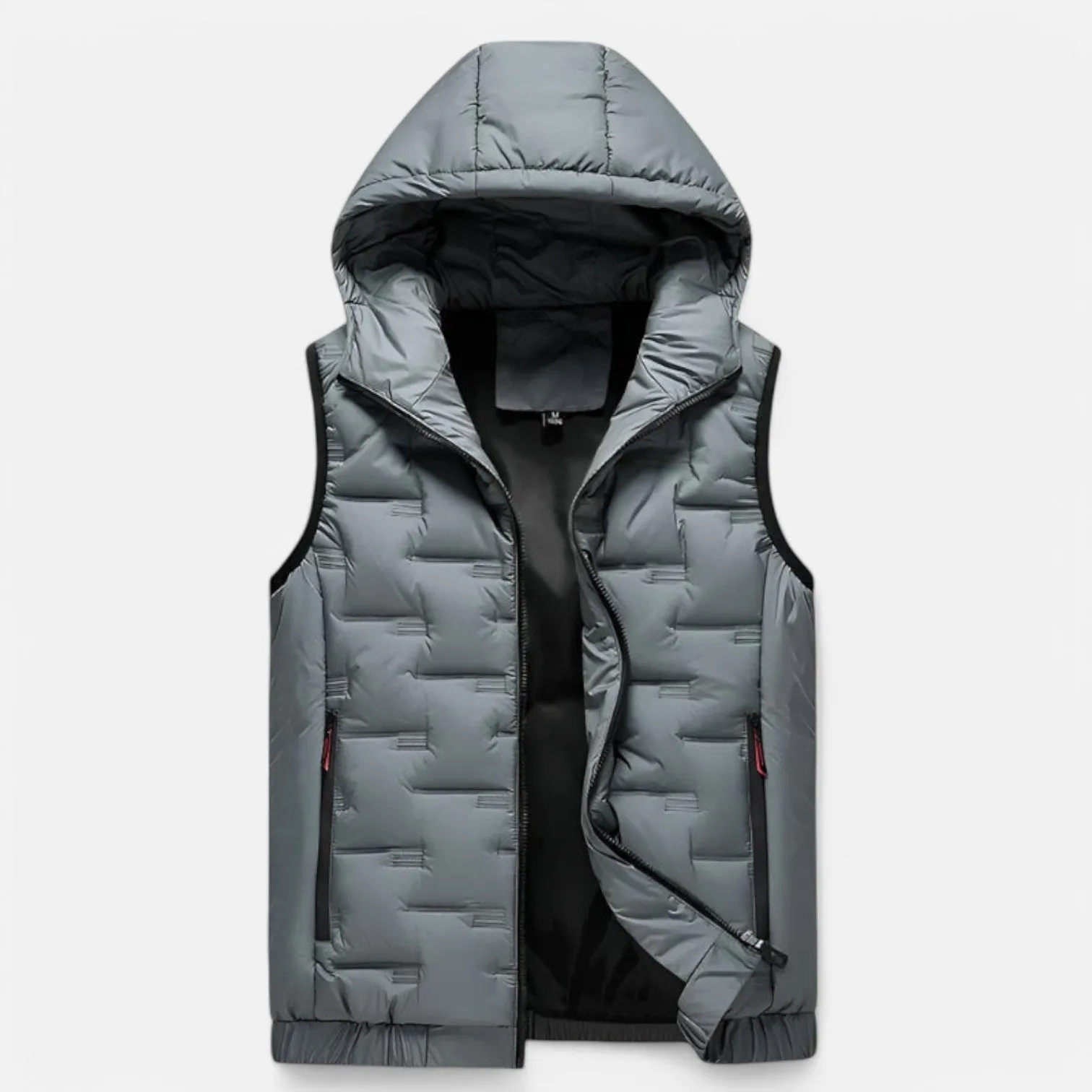 Monacogents | Multicolor Hooded Puffer Vest