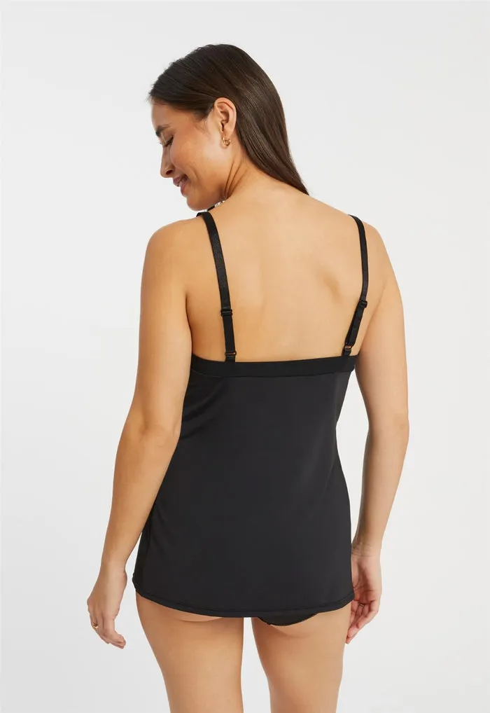 Montelle Camisole Slip- 9504- Nude/Black