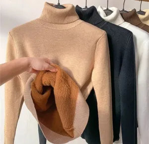 Nat - Winterpullover mit Rollkragen