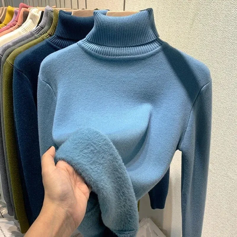 Nat - Winterpullover mit Rollkragen