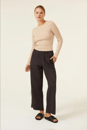 Nude Lucy II CLASSIC L/S Knit - oat