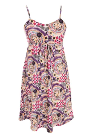 NUSELA Printed Sleeveless Dress