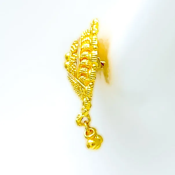 Opulent Gorgeous 22k Gold Earrings