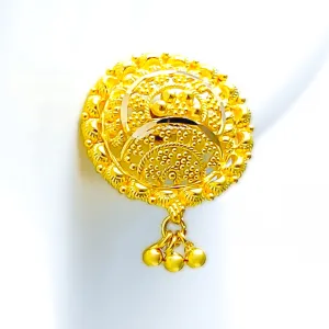 Opulent Gorgeous 22k Gold Earrings