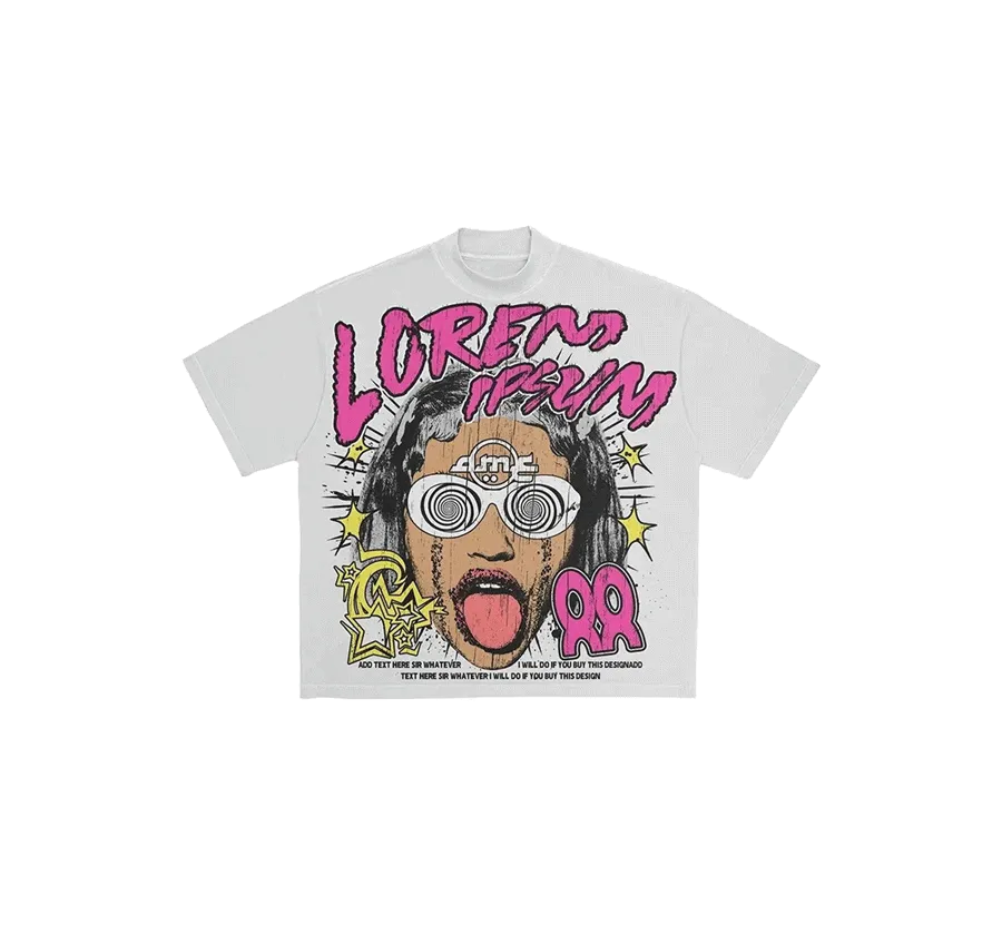 Oversized logo Tee-D606 | Inspanda