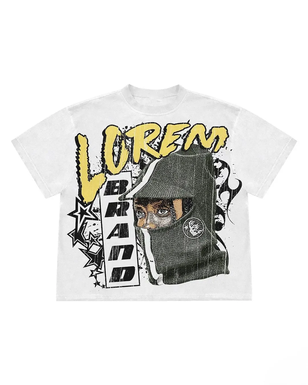 Oversized logo Tee-D606 | Inspanda