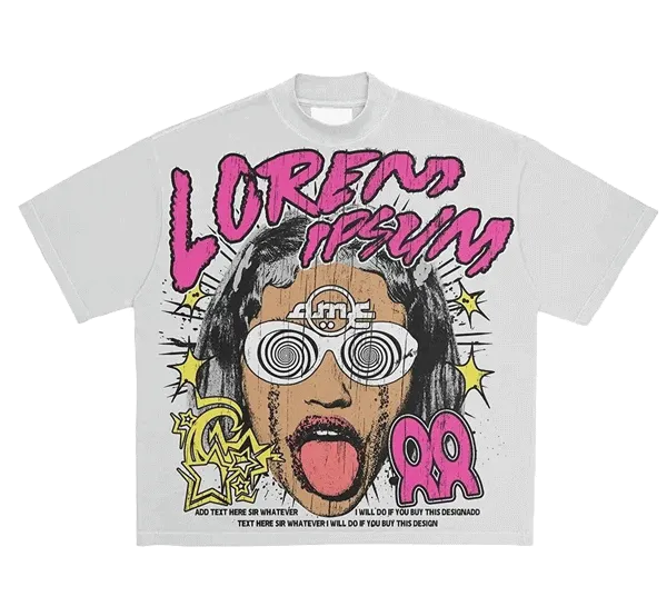Oversized logo Tee-D606 | Inspanda