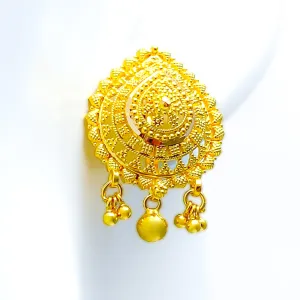 Palatial Drop 22k Gold Earrings
