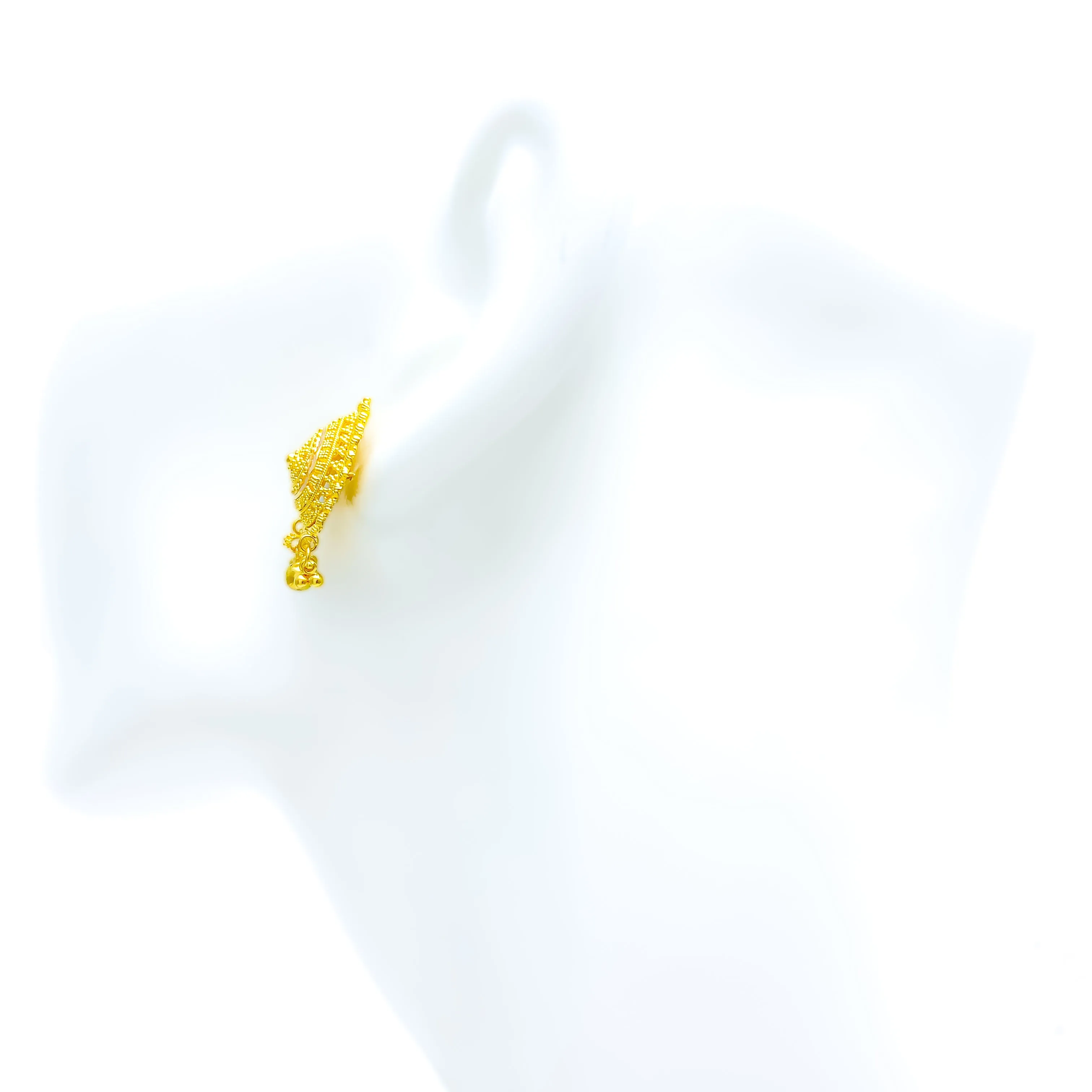 Palatial Drop 22k Gold Earrings