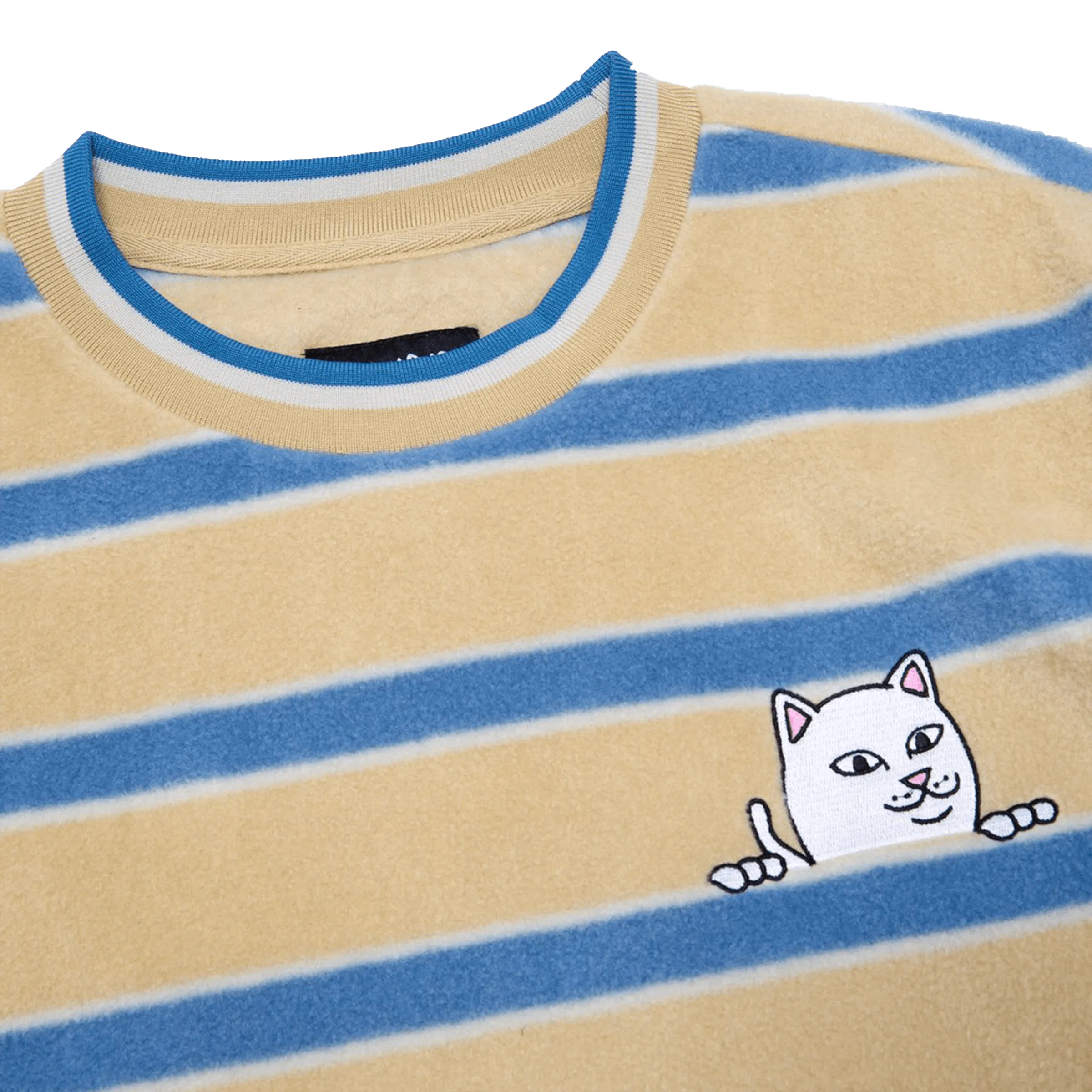 Peeking Nermal Brushed Fleece Crewneck