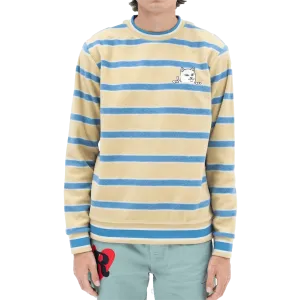 Peeking Nermal Brushed Fleece Crewneck