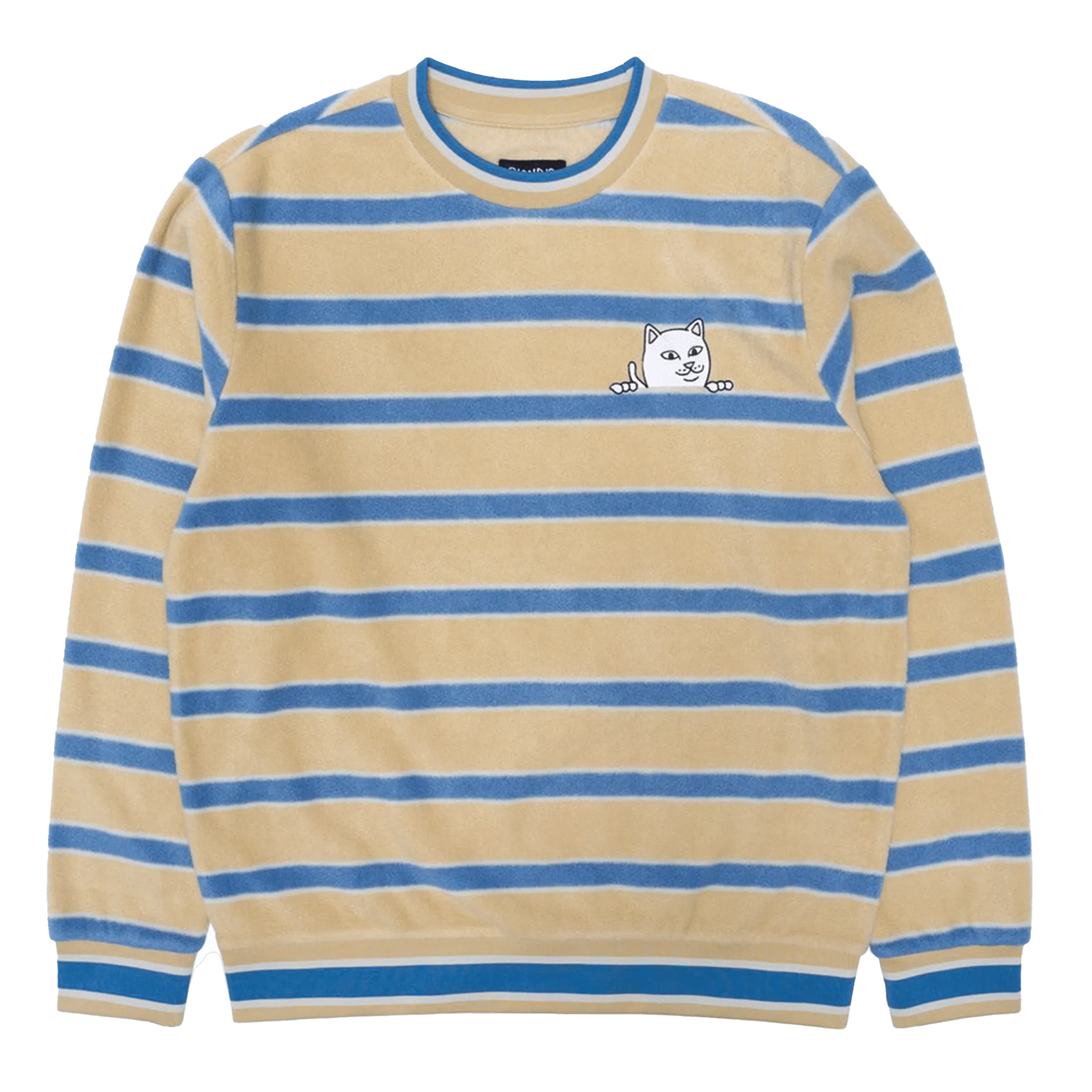 Peeking Nermal Brushed Fleece Crewneck