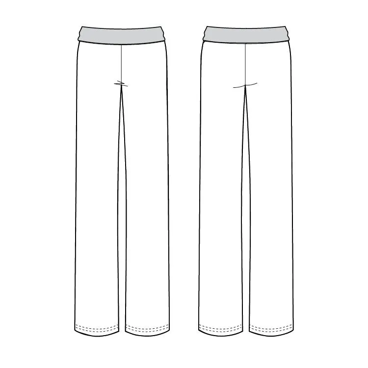 PF5803 - Bloch Roll Down Womens Pant