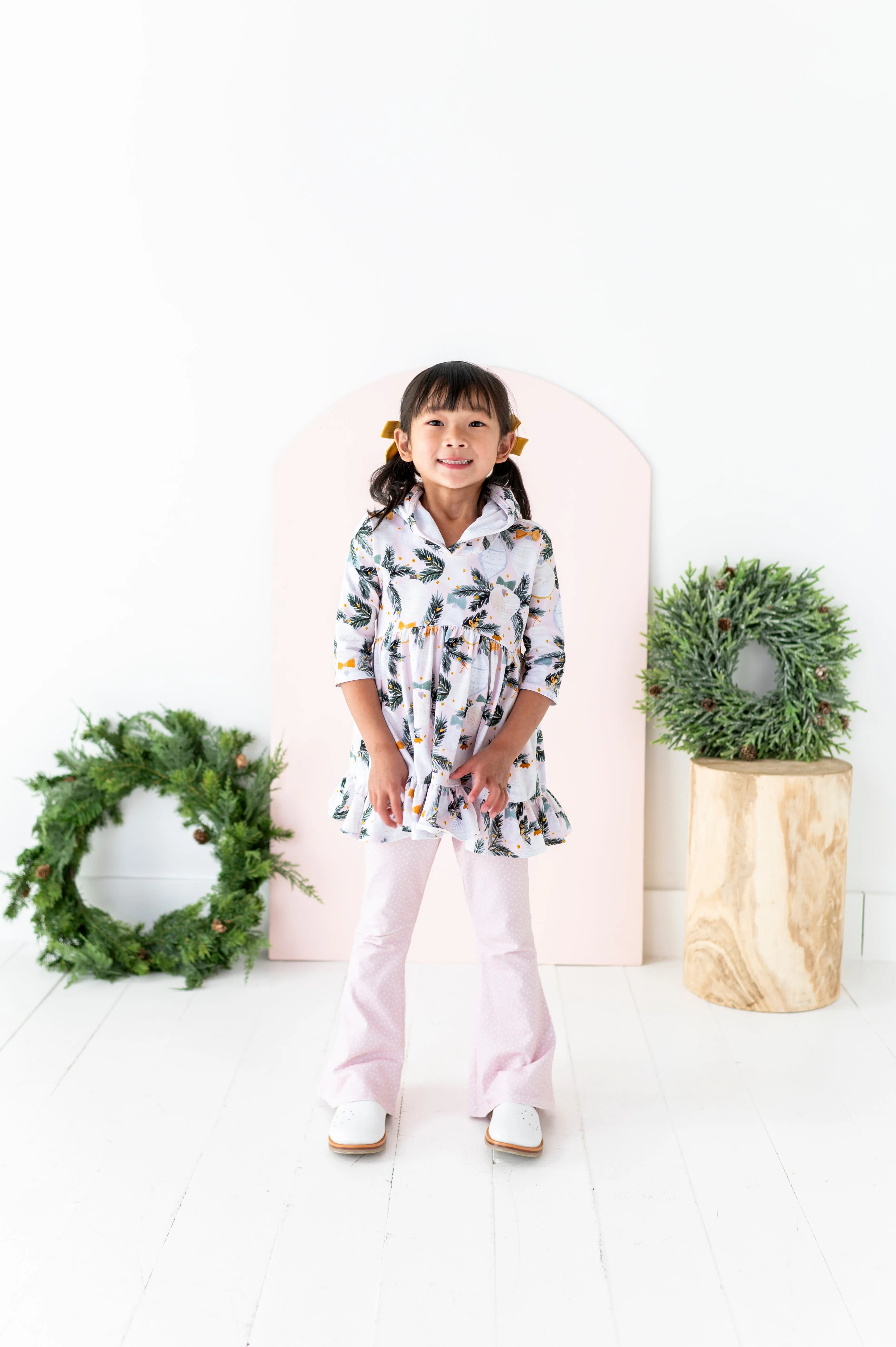 Pink Dottie | Flares