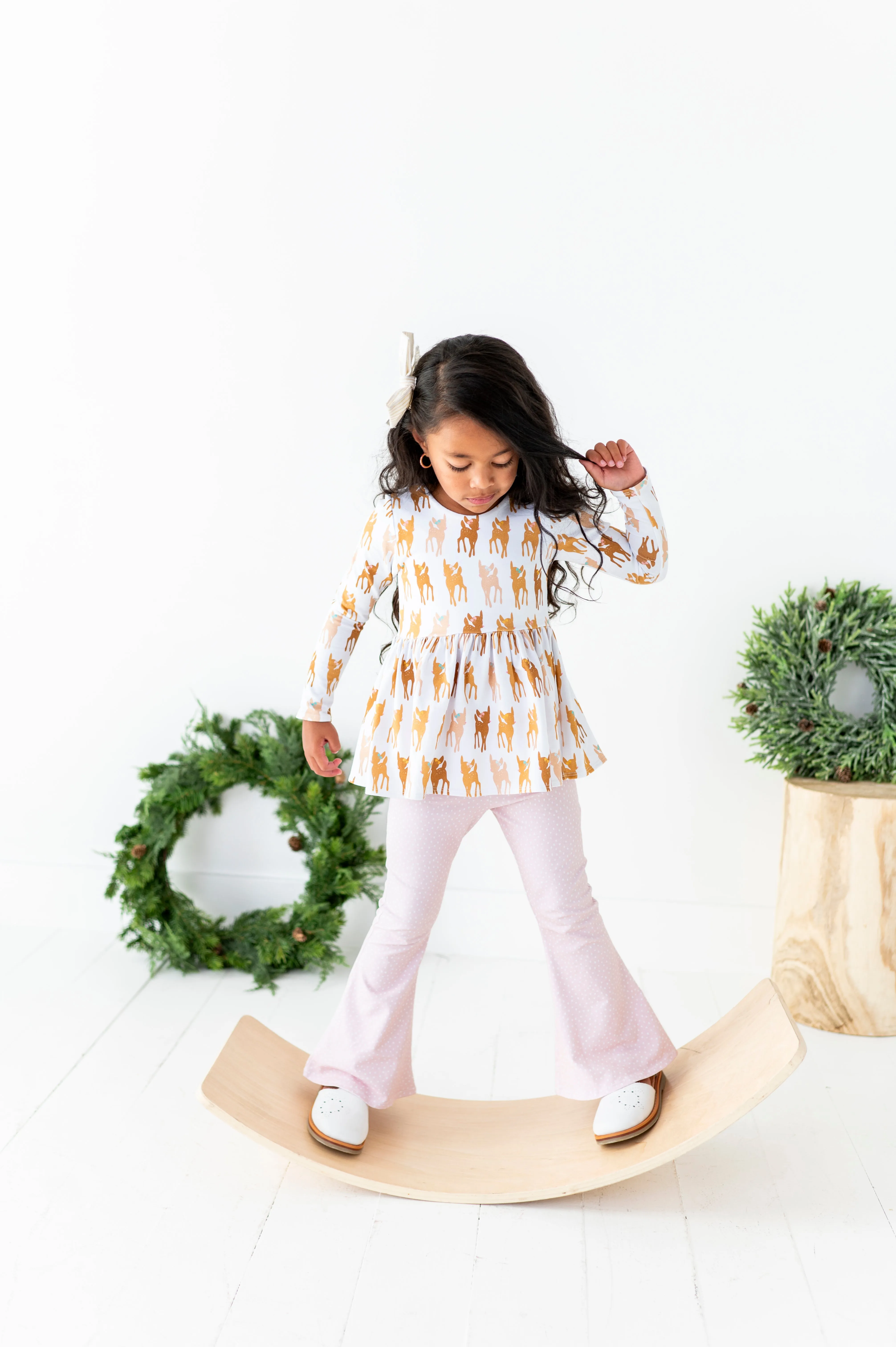Pink Dottie | Flares