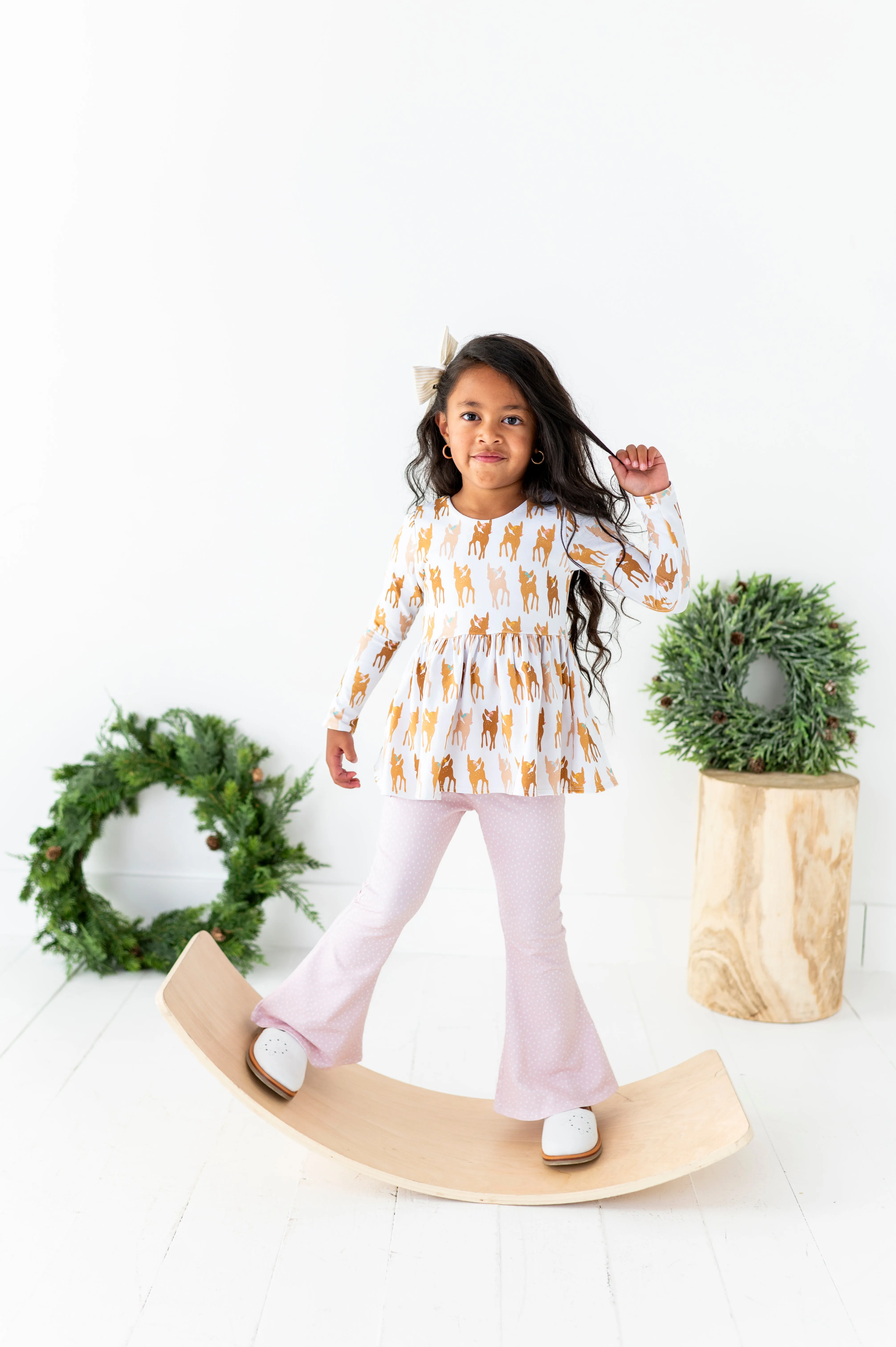 Pink Dottie | Flares