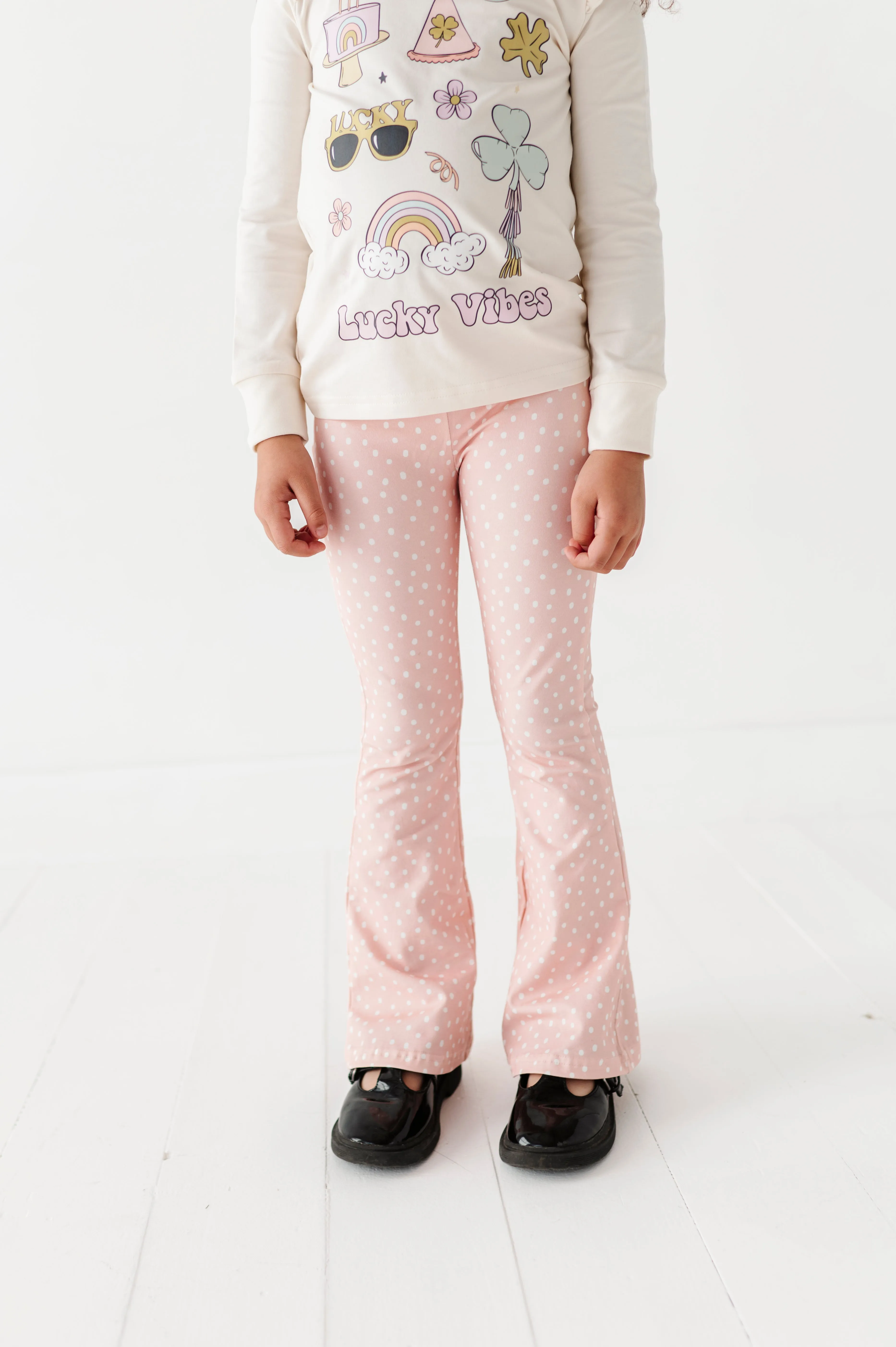 Pink Dottie | Flares