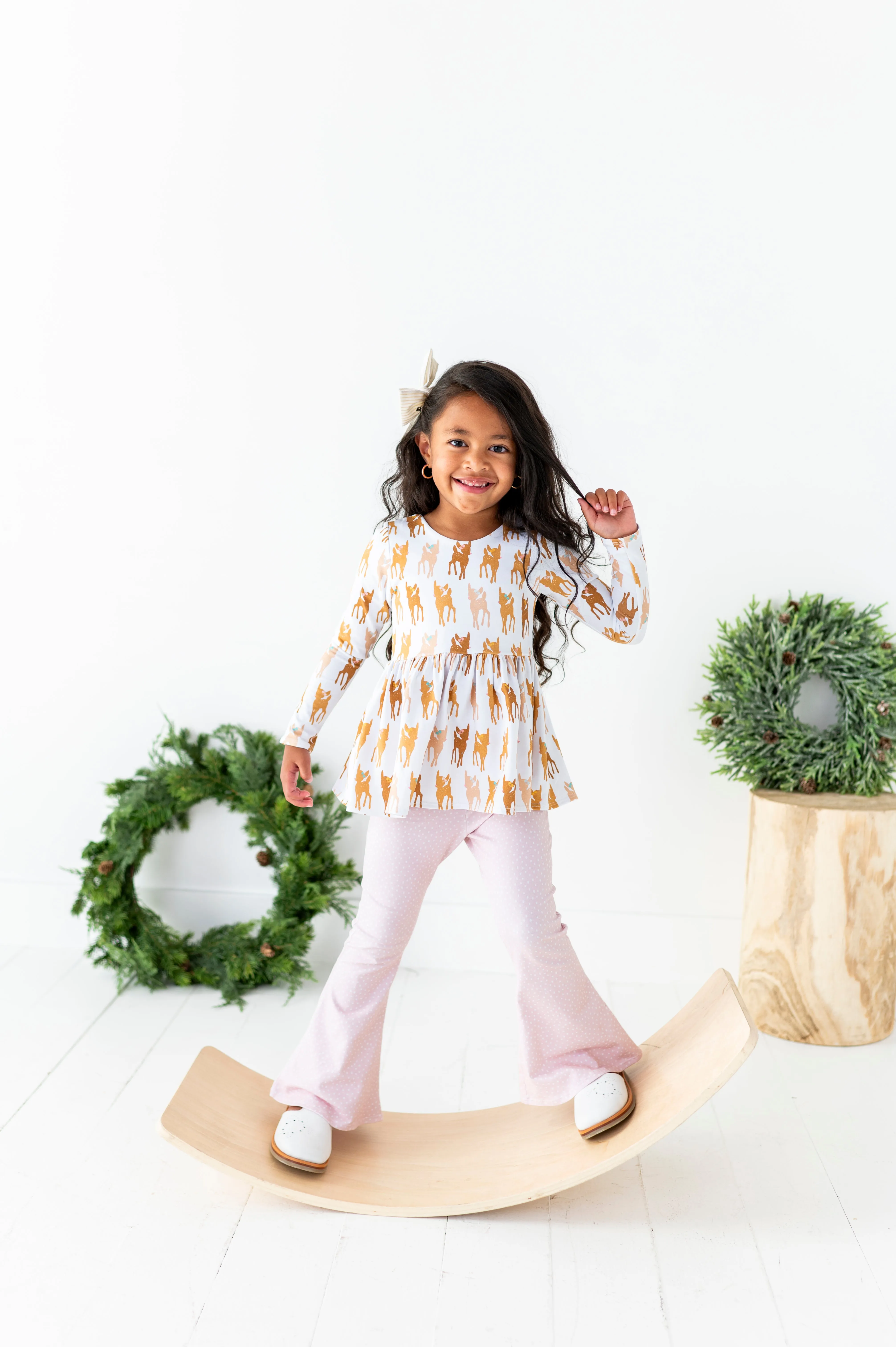 Pink Dottie | Flares
