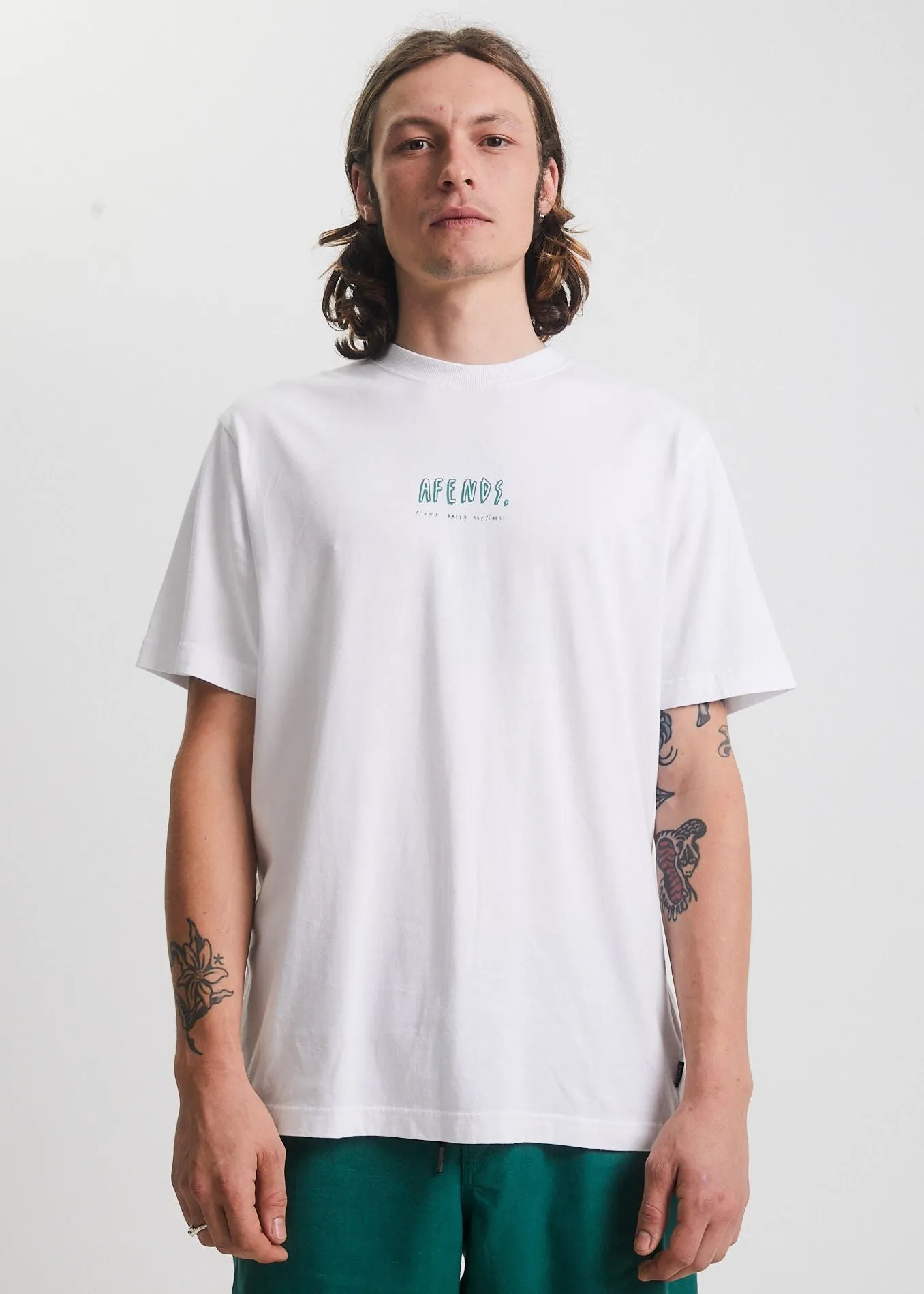 Plant Based Happiness  - Unisex Recycled T-Shirt